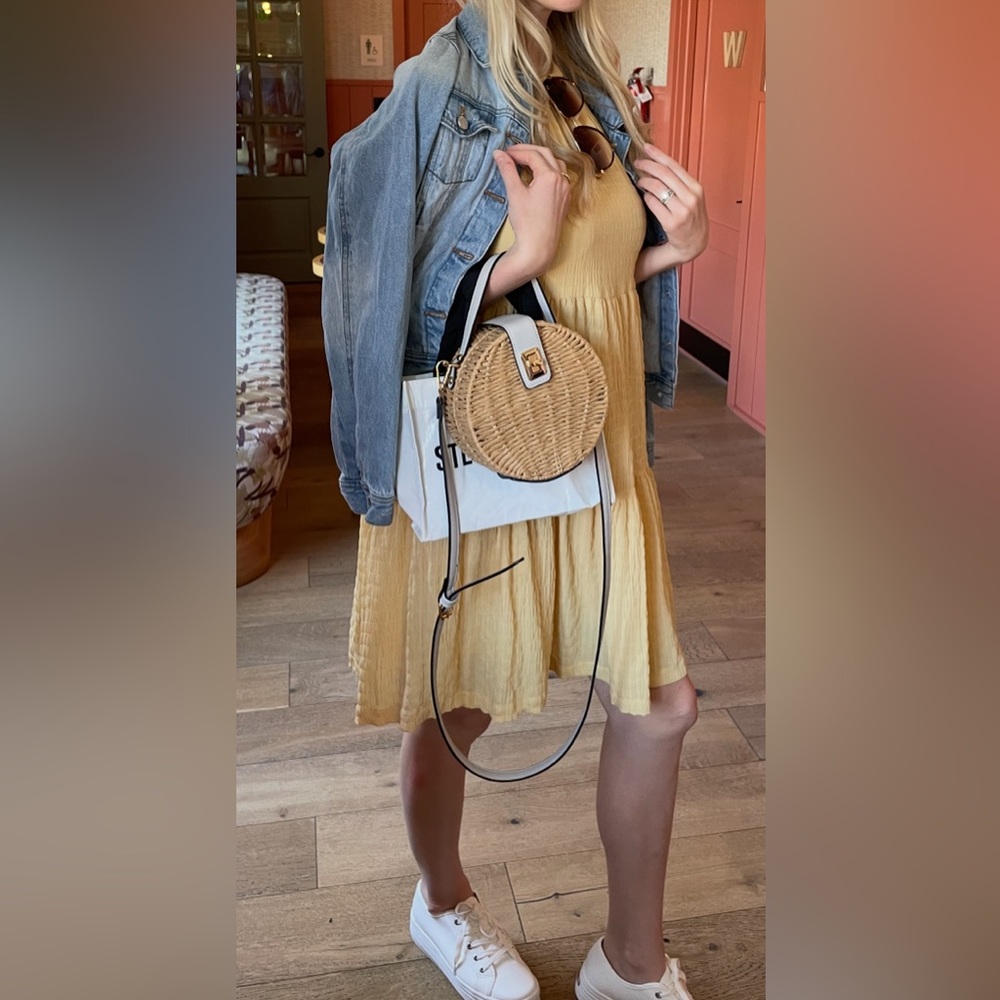 Yellow summer dress
